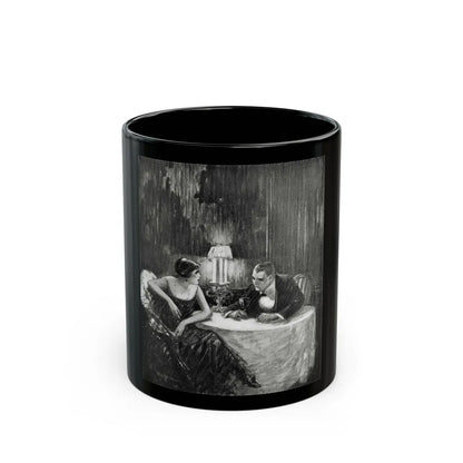 Forsythe's Folly (1), McCalls magazine, November 1923 - Black Coffee Mug-11oz-Go Mug Yourself