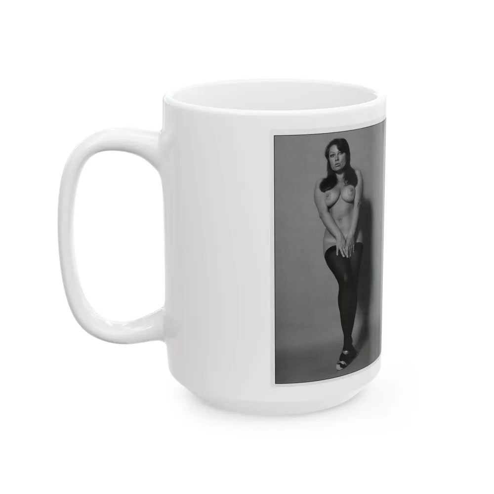 June Palmer #208 (Vintage Female Icon) White Coffee Mug-Go Mug Yourself