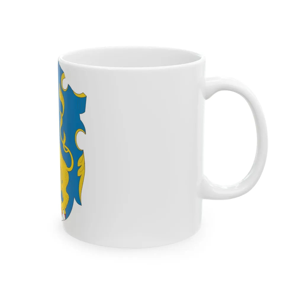 Coat of arms of the Rus Voivodship - White Coffee Mug-Go Mug Yourself