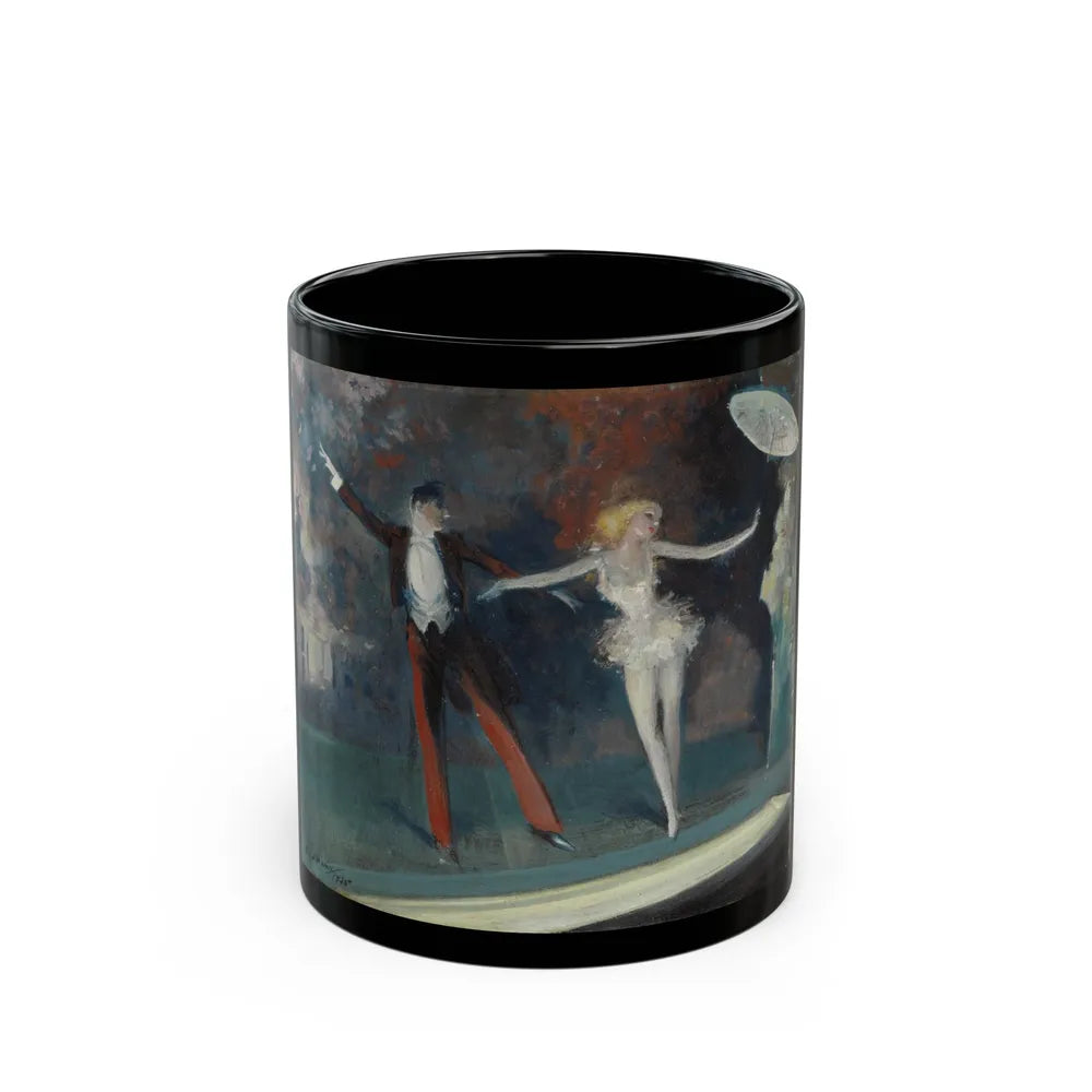 Curtain Call, 1925 - Black Coffee Mug-11oz-Go Mug Yourself