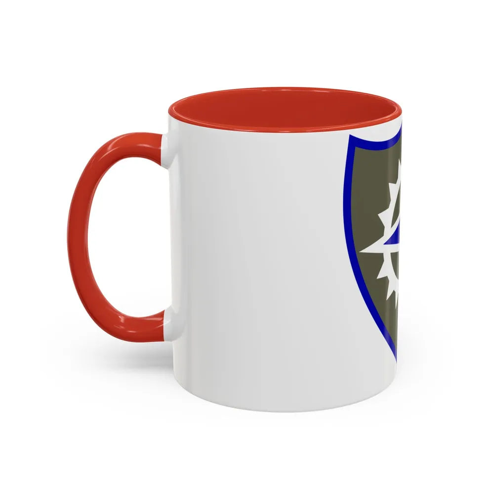 XVI Corps (U.S. Army) Accent Coffee Mug-Go Mug Yourself