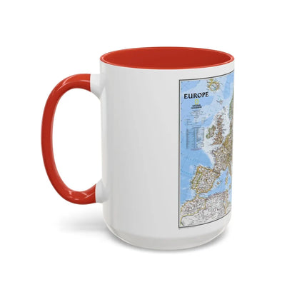 Europe (2004) (Map) Accent Coffee Mug-Go Mug Yourself