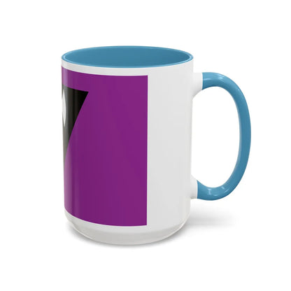 Labrys Lesbian Pride Flag - Accent Coffee Mug-Go Mug Yourself