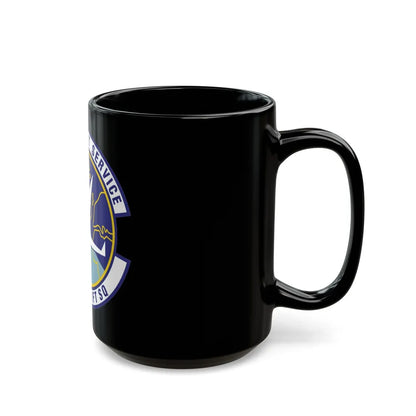 76th Airlift Squadron (U.S. Air Force) Black Coffee Mug-Go Mug Yourself