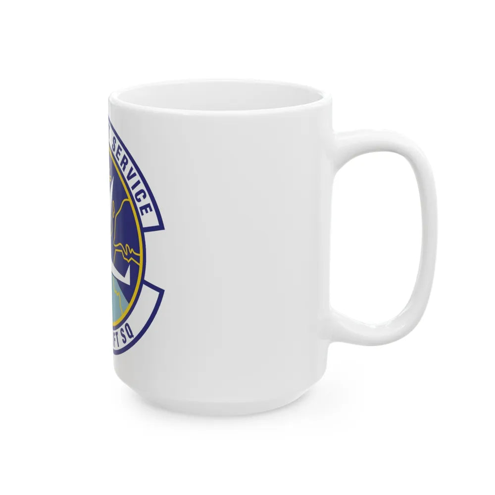 76th Airlift Squadron (U.S. Air Force) White Coffee Mug-Go Mug Yourself