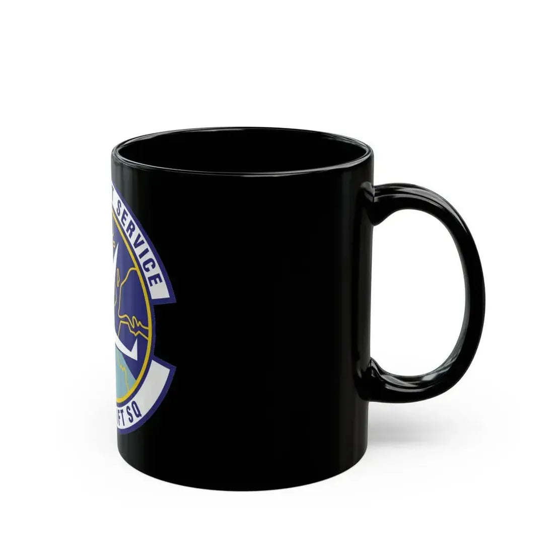76th Airlift Squadron (U.S. Air Force) Black Coffee Mug - Go Mug Yourself