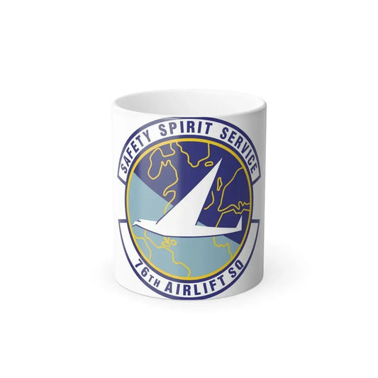 76th Airlift Squadron (U.S. Air Force) Color Changing Mug 11oz - Go Mug Yourself