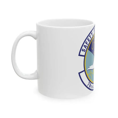 76th Airlift Squadron (U.S. Air Force) White Coffee Mug - Go Mug Yourself