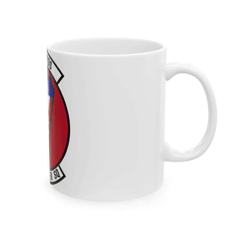 76th Fighter Squadron (U.S. Air Force) White Coffee Mug-Go Mug Yourself