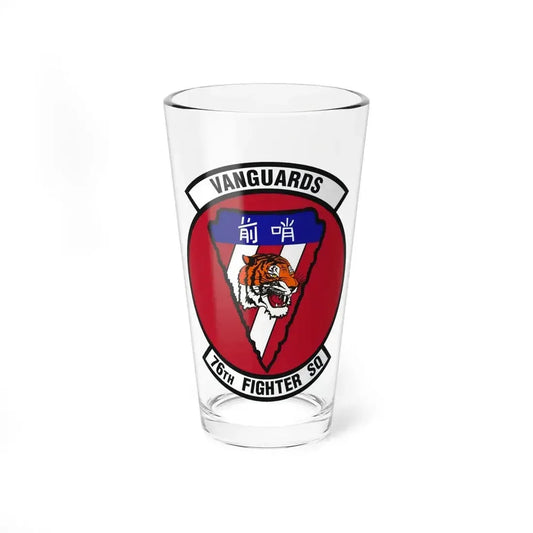 76th Fighter Squadron (U.S. Air Force) Pint Glass 16oz 16oz - Go Mug Yourself