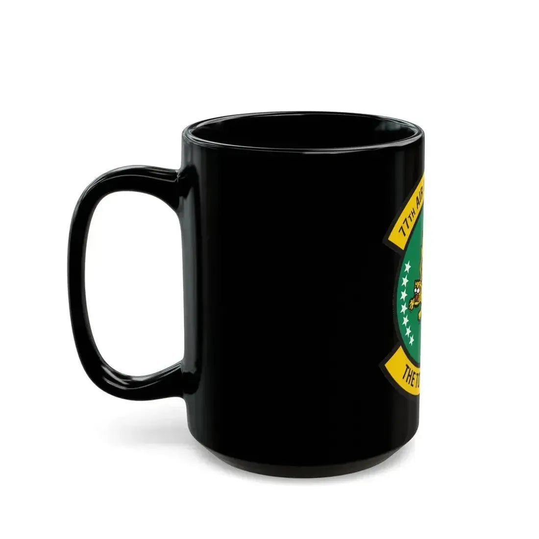 77 Air Refueling Squadron AFRC (U.S. Air Force) Black Coffee Mug - Go Mug Yourself
