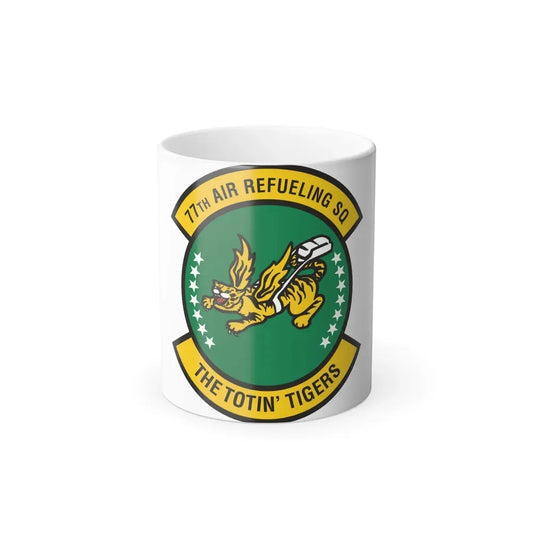 77 Air Refueling Squadron AFRC (U.S. Air Force) Color Changing Mug 11oz - Go Mug Yourself