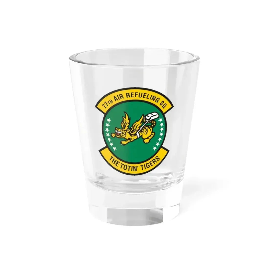 77 Air Refueling Squadron AFRC (U.S. Air Force) Shot Glass 1.5oz 1.5oz - Go Mug Yourself
