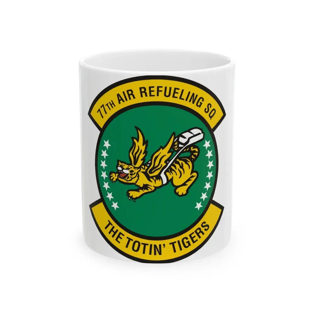 77 Air Refueling Squadron AFRC (U.S. Air Force) White Coffee Mug 11oz - Go Mug Yourself