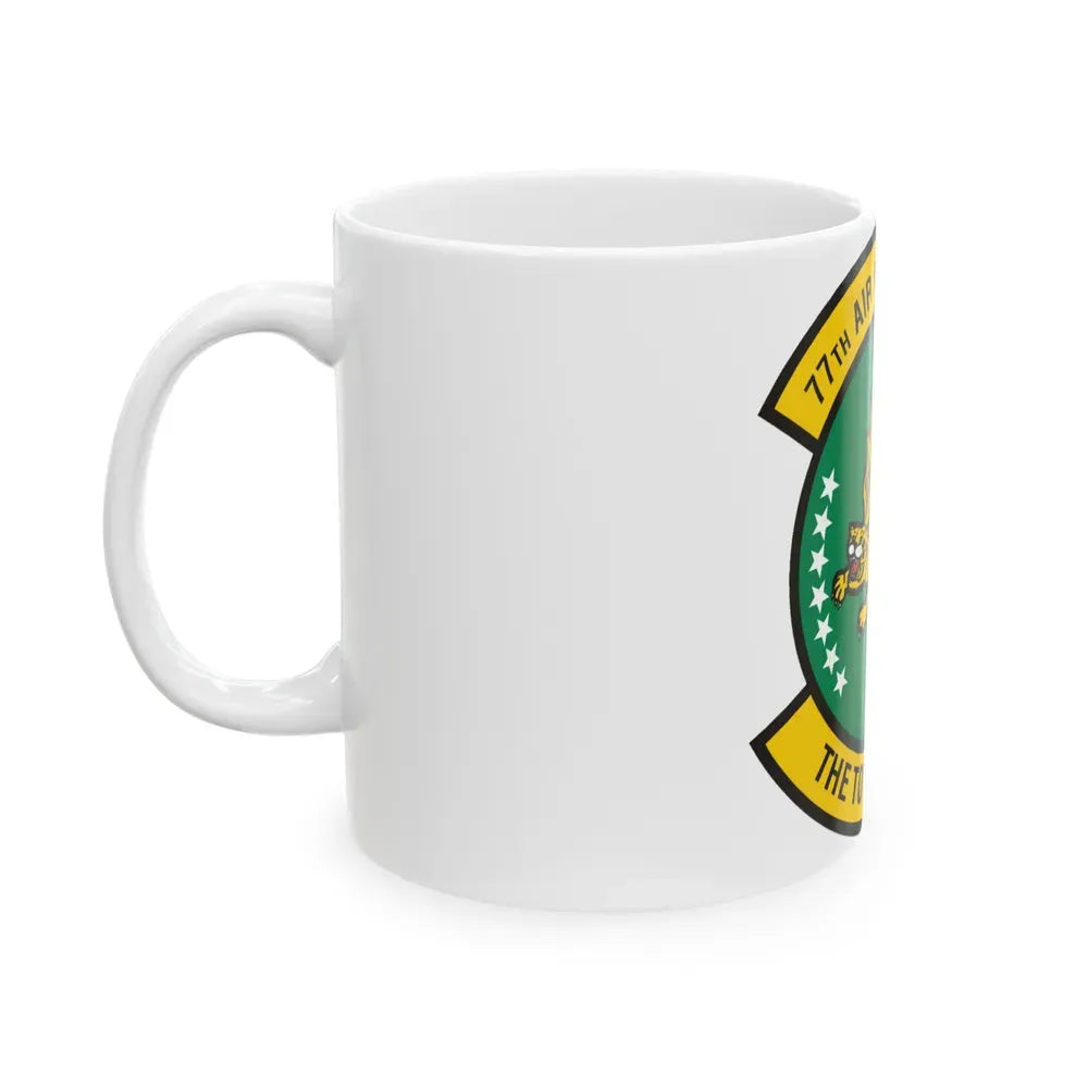 77 Air Refueling Squadron AFRC (U.S. Air Force) White Coffee Mug - Go Mug Yourself
