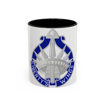 77 Aviation Battalion (U.S. Army) Accent Coffee Mug 11oz Black - Go Mug Yourself