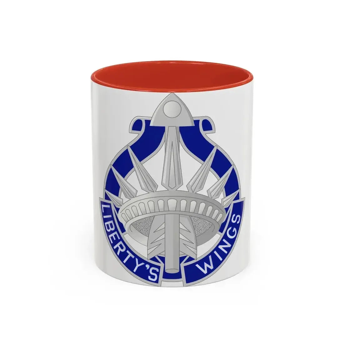 77 Aviation Battalion (U.S. Army) Accent Coffee Mug 11oz Red - Go Mug Yourself