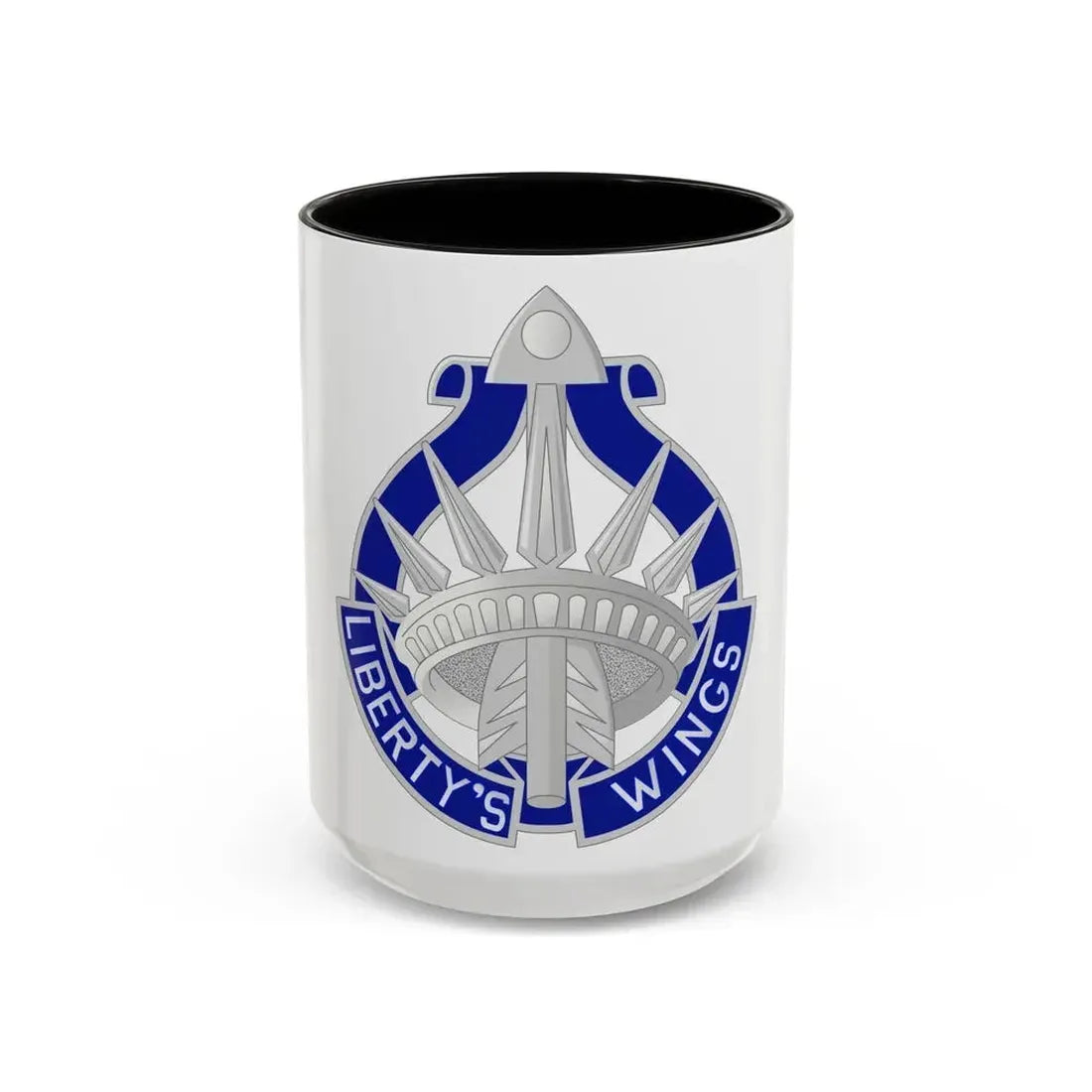 77 Aviation Battalion (U.S. Army) Accent Coffee Mug 15oz Black - Go Mug Yourself