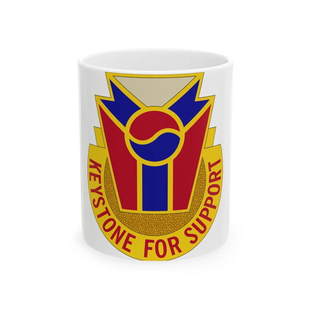 77 Quartermaster Group (U.S. Army) White Coffee Mug-11oz-Go Mug Yourself