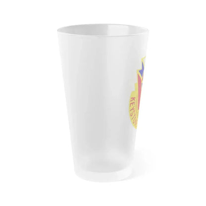 77 Quartermaster Group (U.S. Army) Frosted Pint Glass 16oz - Go Mug Yourself