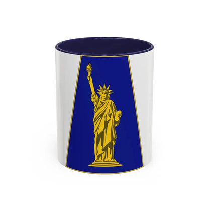 77 Sustainment Brigade 2 (U.S. Army) Accent Coffee Mug 11oz Navy - Go Mug Yourself