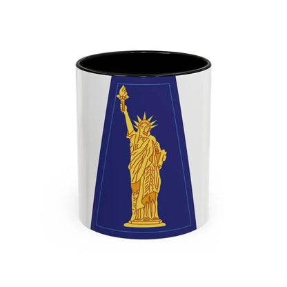 77 Sustainment Brigade (U.S. Army) Accent Coffee Mug 11oz Black - Go Mug Yourself