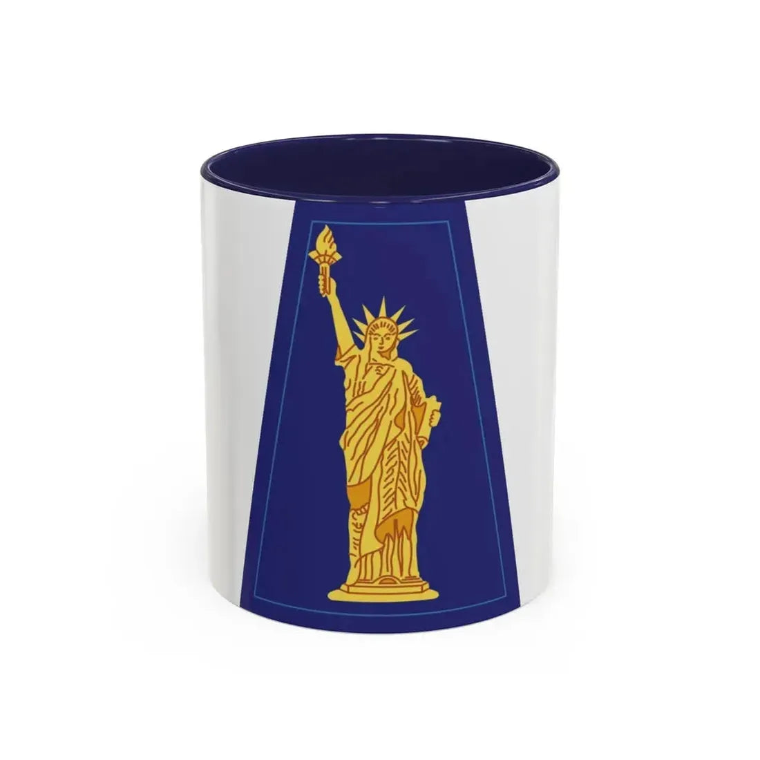 77 Sustainment Brigade (U.S. Army) Accent Coffee Mug 11oz Navy - Go Mug Yourself