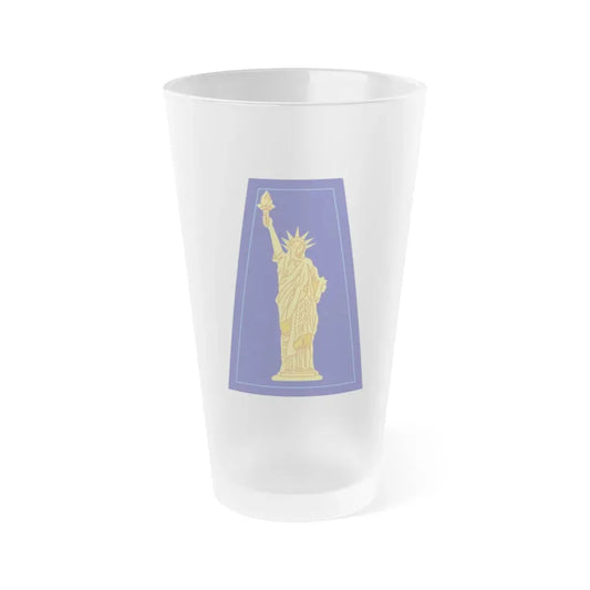 77 Sustainment Brigade (U.S. Army) Frosted Pint Glass 16oz 16oz Frosted - Go Mug Yourself