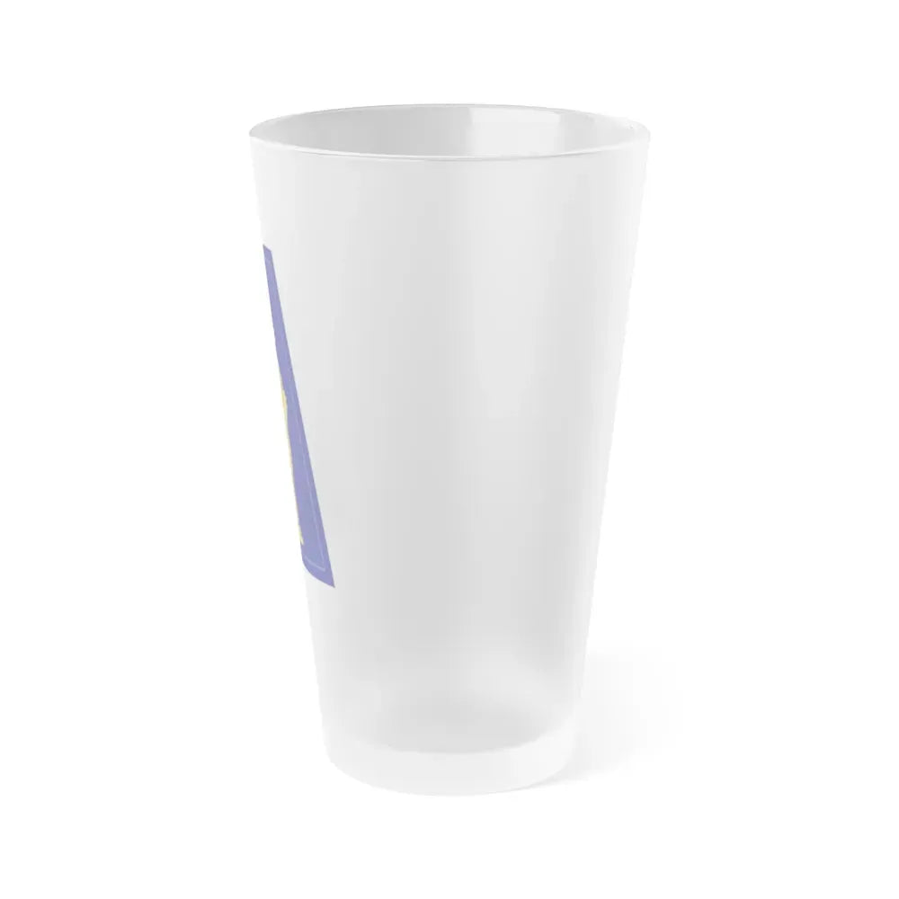 77 Sustainment Brigade (U.S. Army) Frosted Pint Glass 16oz - Go Mug Yourself