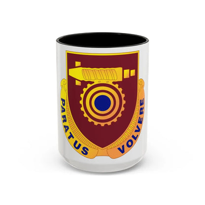 77 Transportation Battalion (U.S. Army) Accent Coffee Mug-15oz-Black-Go Mug Yourself