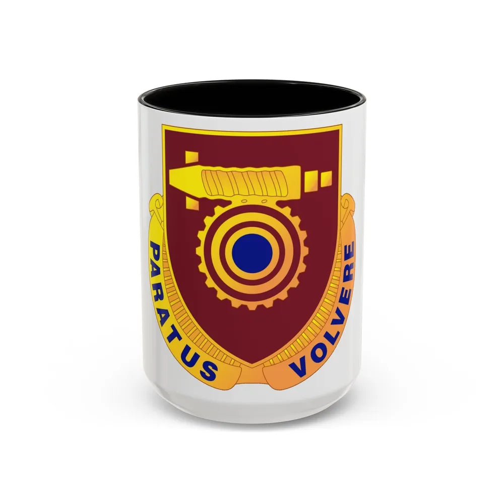 77 Transportation Battalion (U.S. Army) Accent Coffee Mug-15oz-Black-Go Mug Yourself