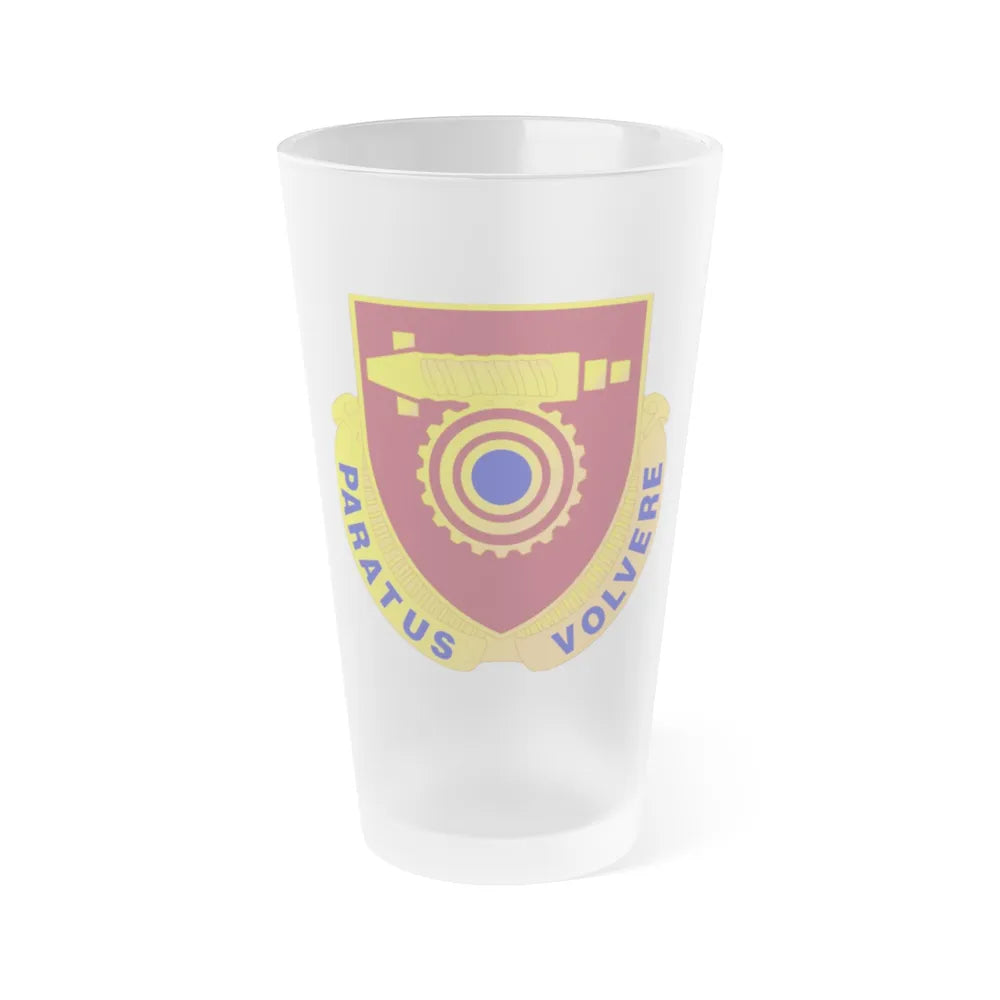 77 Transportation Battalion (U.S. Army) Frosted Pint Glass 16oz-Go Mug Yourself