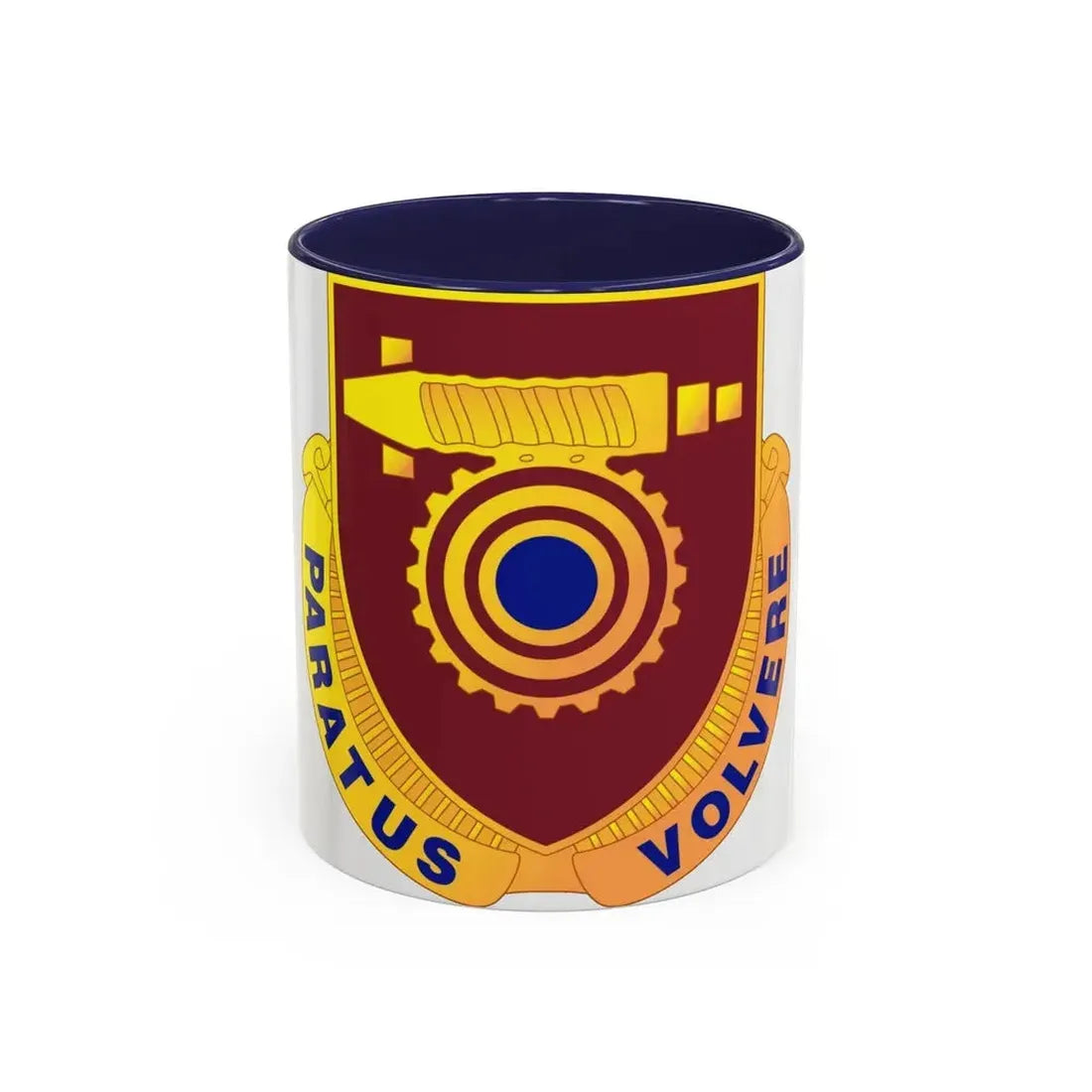 77 Transportation Battalion (U.S. Army) Accent Coffee Mug 11oz Navy - Go Mug Yourself