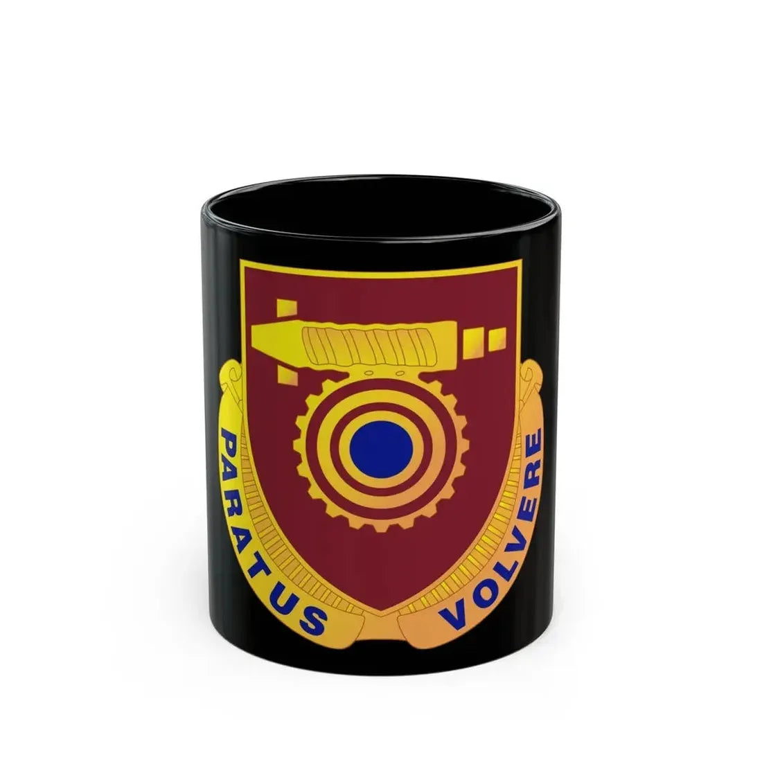 77 Transportation Battalion (U.S. Army) Black Coffee Mug 11oz - Go Mug Yourself