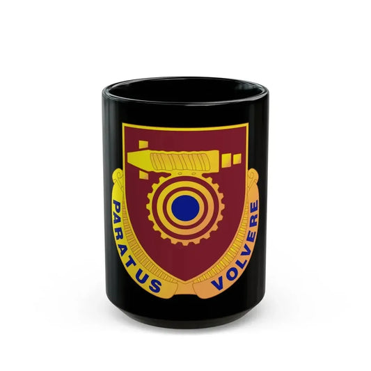 77 Transportation Battalion (U.S. Army) Black Coffee Mug 15oz - Go Mug Yourself