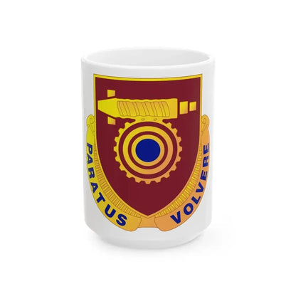 77 Transportation Battalion (U.S. Army) White Coffee Mug 15oz - Go Mug Yourself