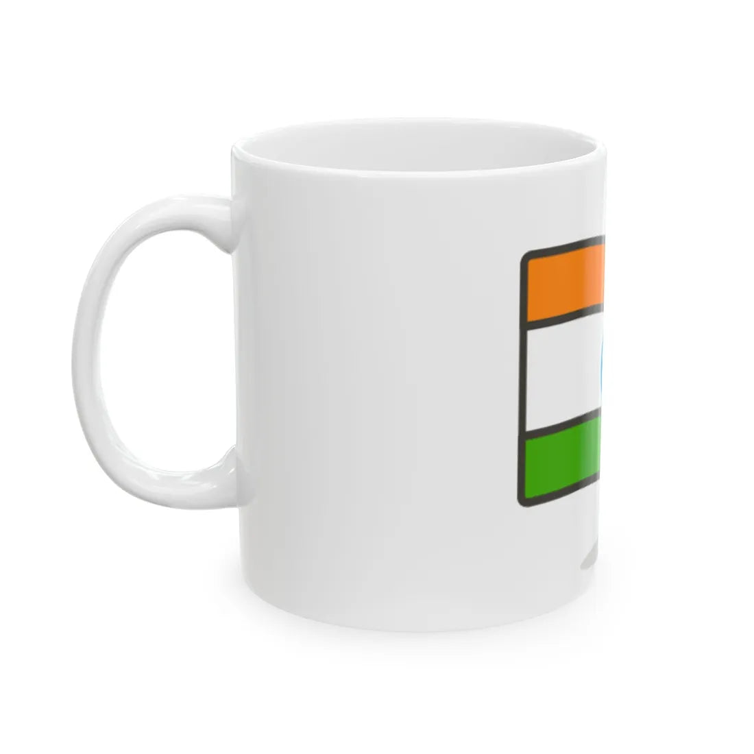 770-India (India) White Coffee Mug - Go Mug Yourself