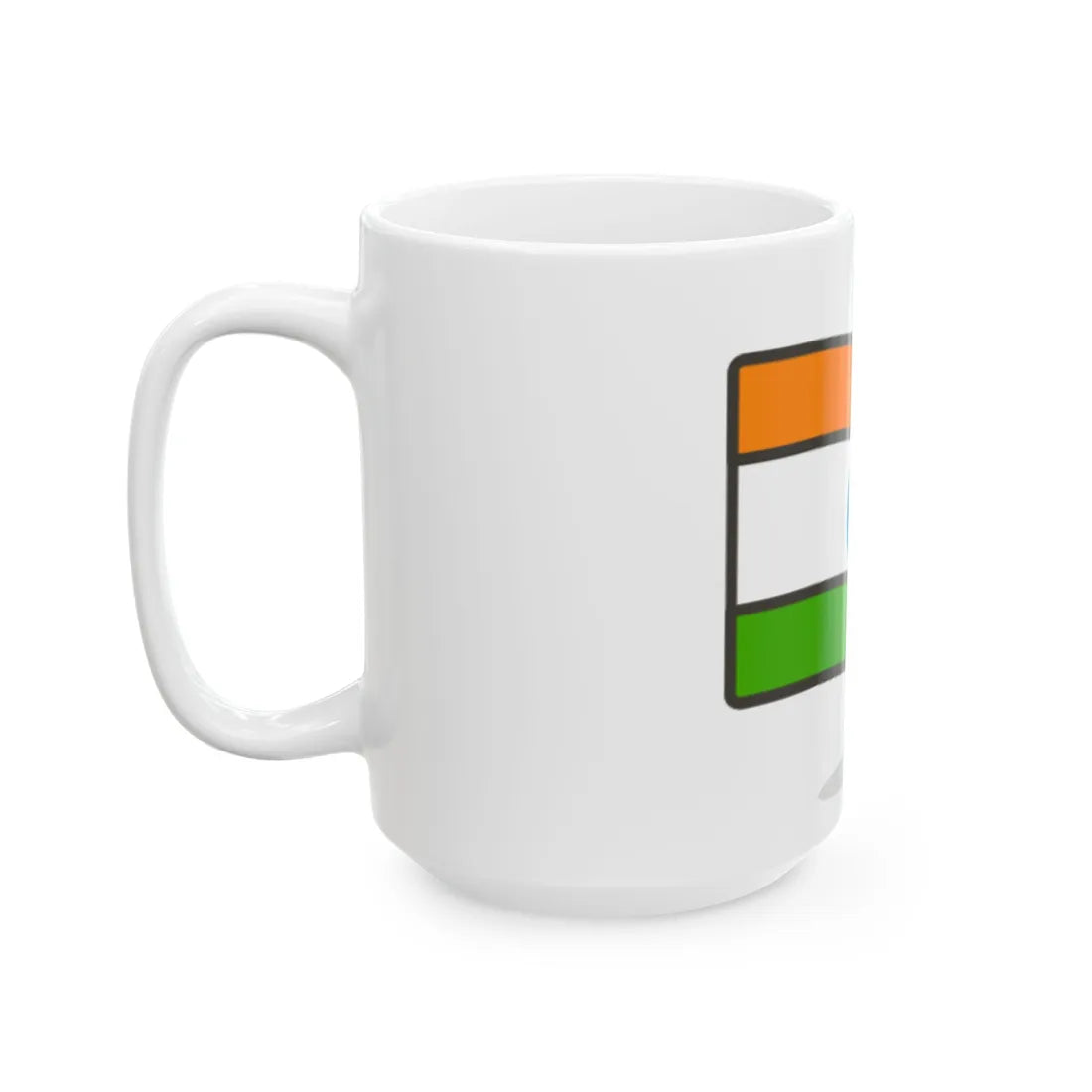 770-India (India) White Coffee Mug - Go Mug Yourself