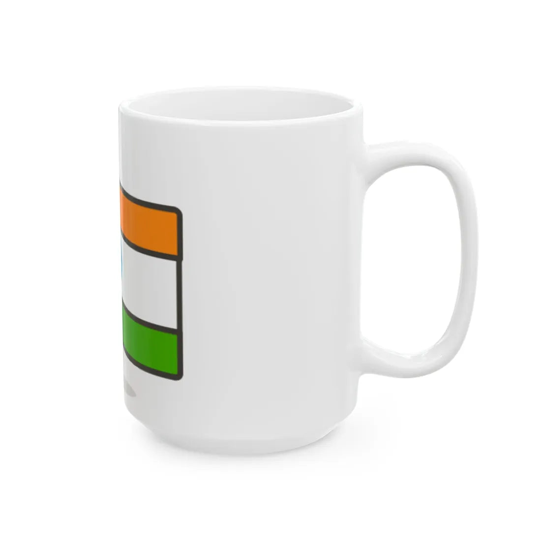 770-India (India) White Coffee Mug - Go Mug Yourself