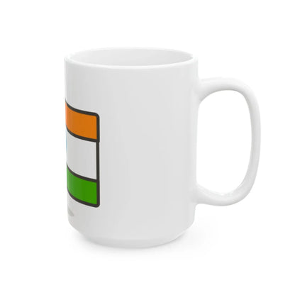 770-India (India) White Coffee Mug - Go Mug Yourself