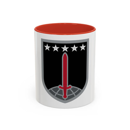 1ST MULTIDOMAIN TASK FORCE (U.S. Army) Accent Coffee Mug