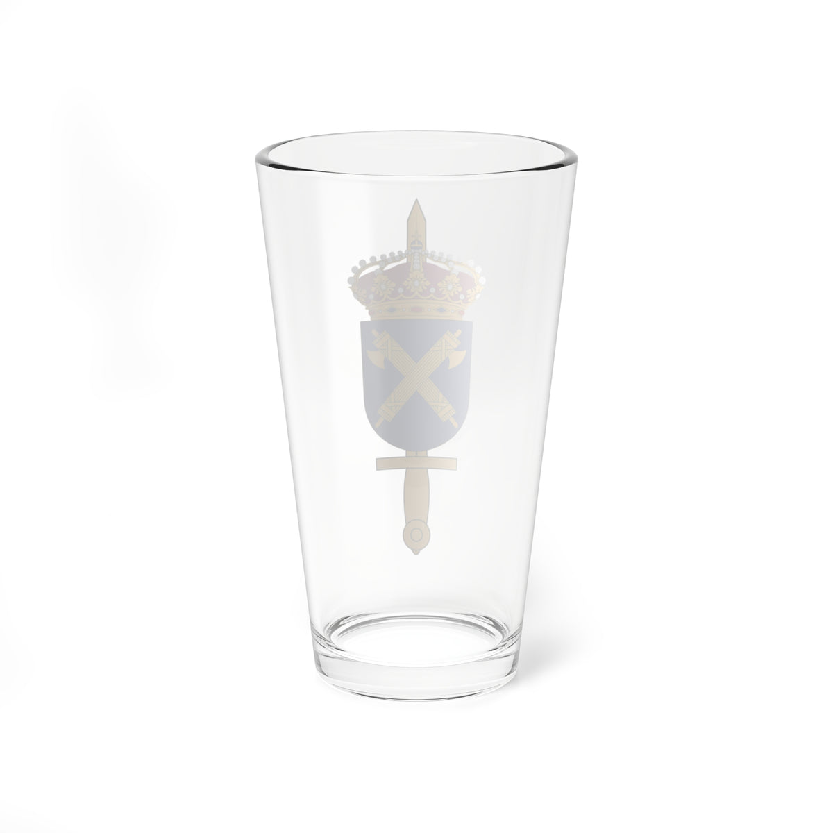Försvarsmaktens Militärpolisenhet vapen (Sweden) (Coat of Arms) Pint Glass 16oz