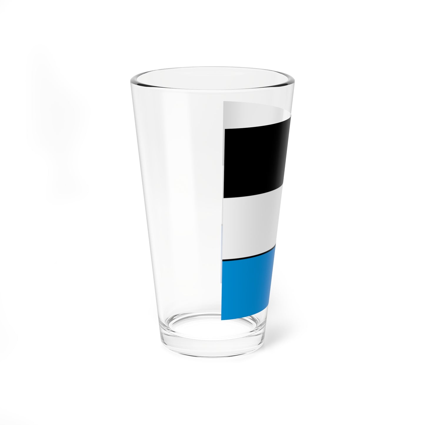 CHE Unterkulm Flag (Switzerland) Pint Glass 16oz