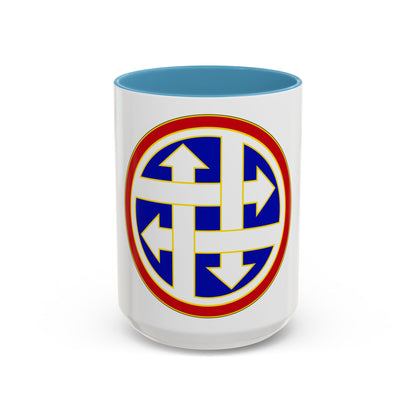 4 Sustainment Command (U.S. Army) Accent Coffee Mug