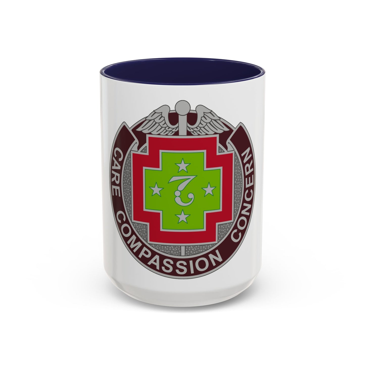 7 Field Hospital (U.S. Army) Accent Coffee Mug