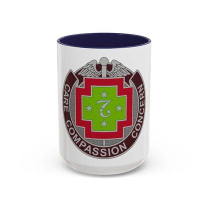 7 Field Hospital (U.S. Army) Accent Coffee Mug