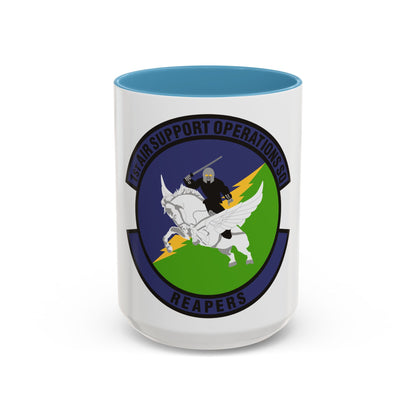 1st Air Support Operations Squadron (U.S. Air Force) Accent Coffee Mug
