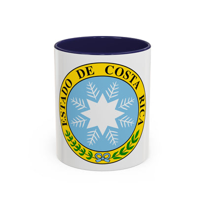 Coat of arms of Costa Rica (1840-1842) - Accent Coffee Mug