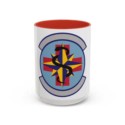 6 Healthcare Operations Squadron AMC (U.S. Air Force) Accent Coffee Mug