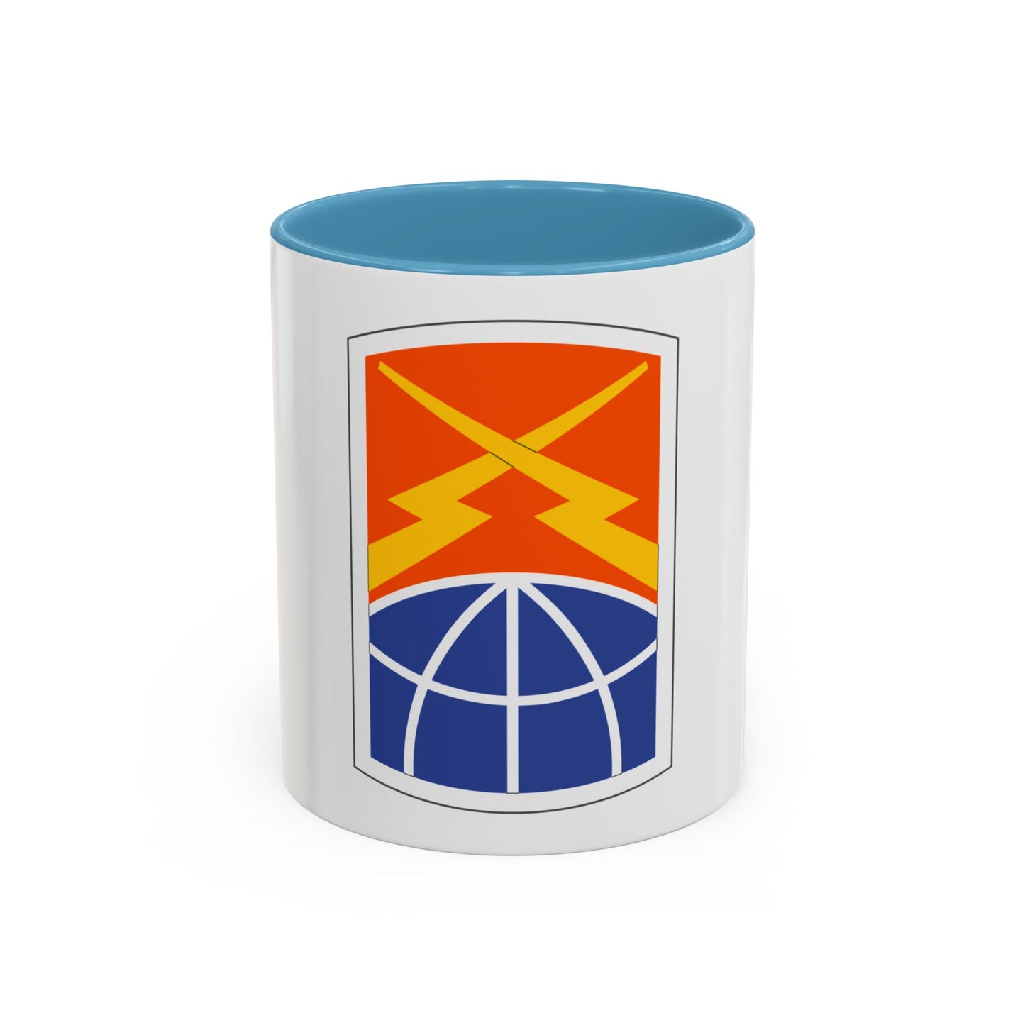 160 Signal Brigade (U.S. Army) Accent Coffee Mug